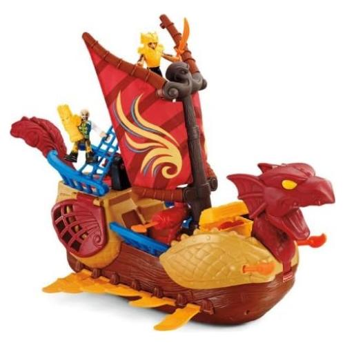 Barco Pirata Serpiente Imaginext Fisher-Price 36x15x34cm