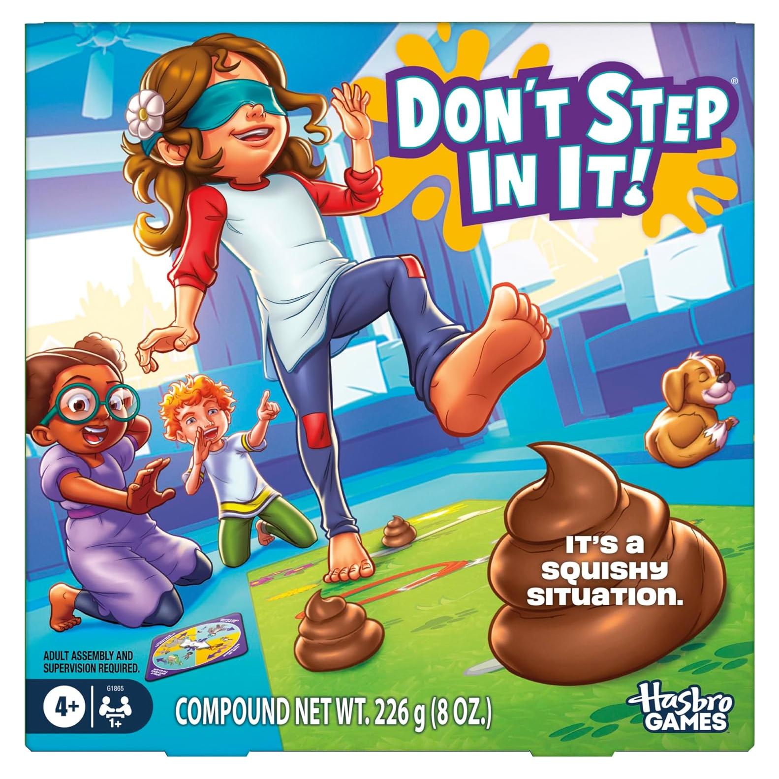 Juego de Mesa No Pises en Eso! Hasbro - Diversión a Ciegas