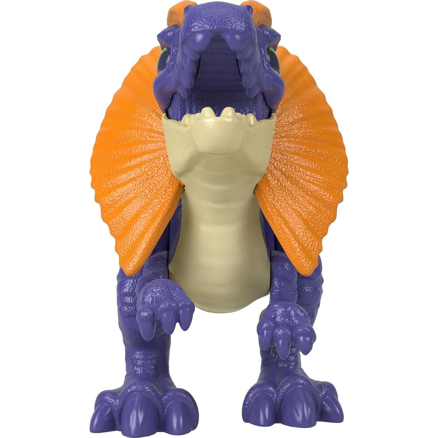 Figurita Dilophosaurus FP Imaginext Mundo Jurásico - Mattel