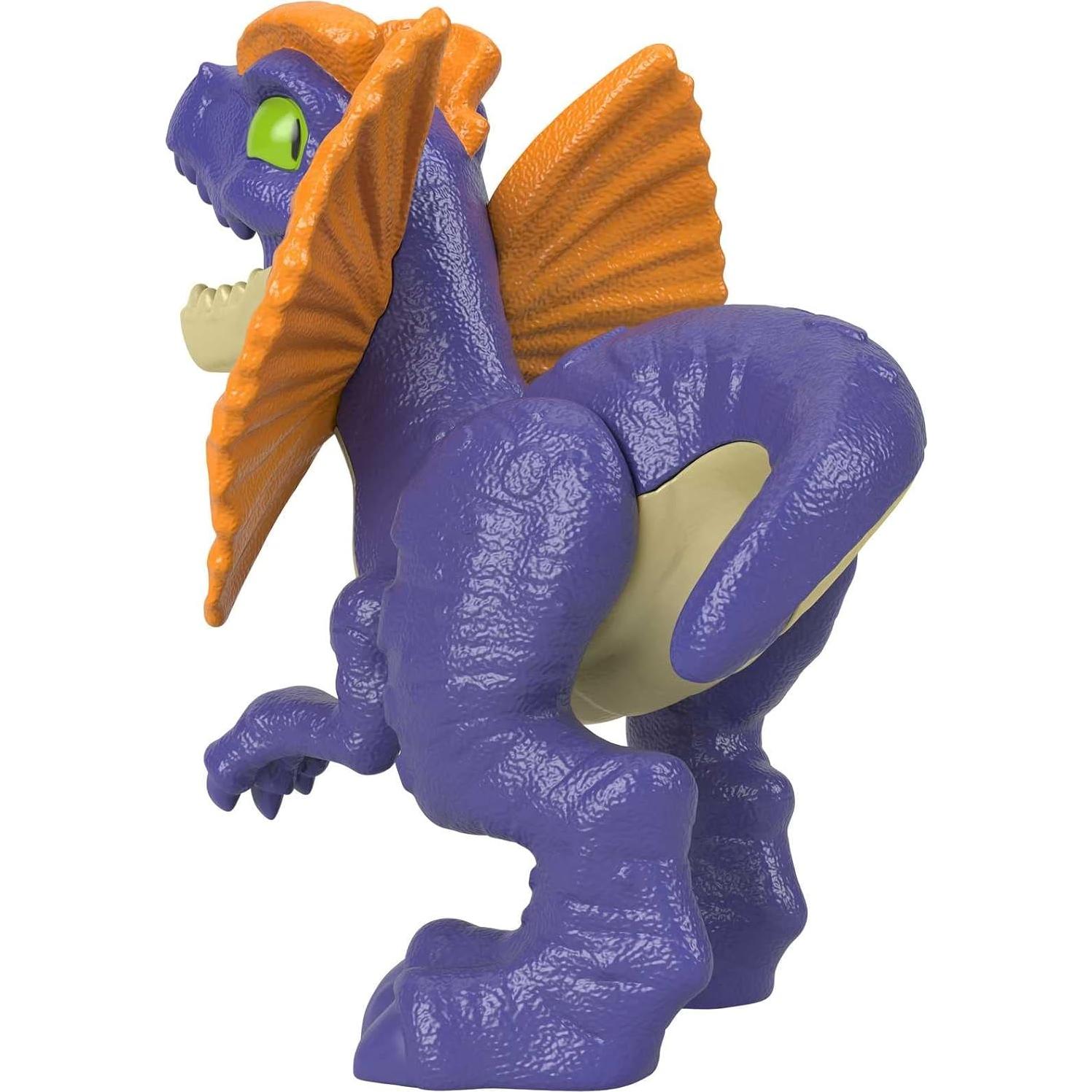 Figurita Dilophosaurus FP Imaginext Mundo Jurásico - Mattel