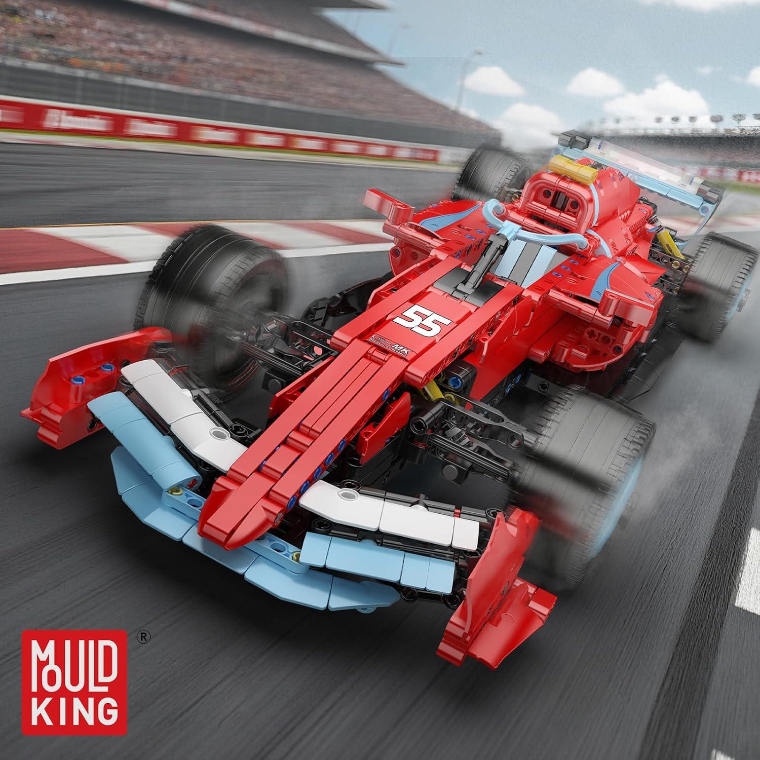 Conjunto de Bloques de Construcción Mould King 1401 Piezas Coche 1:8