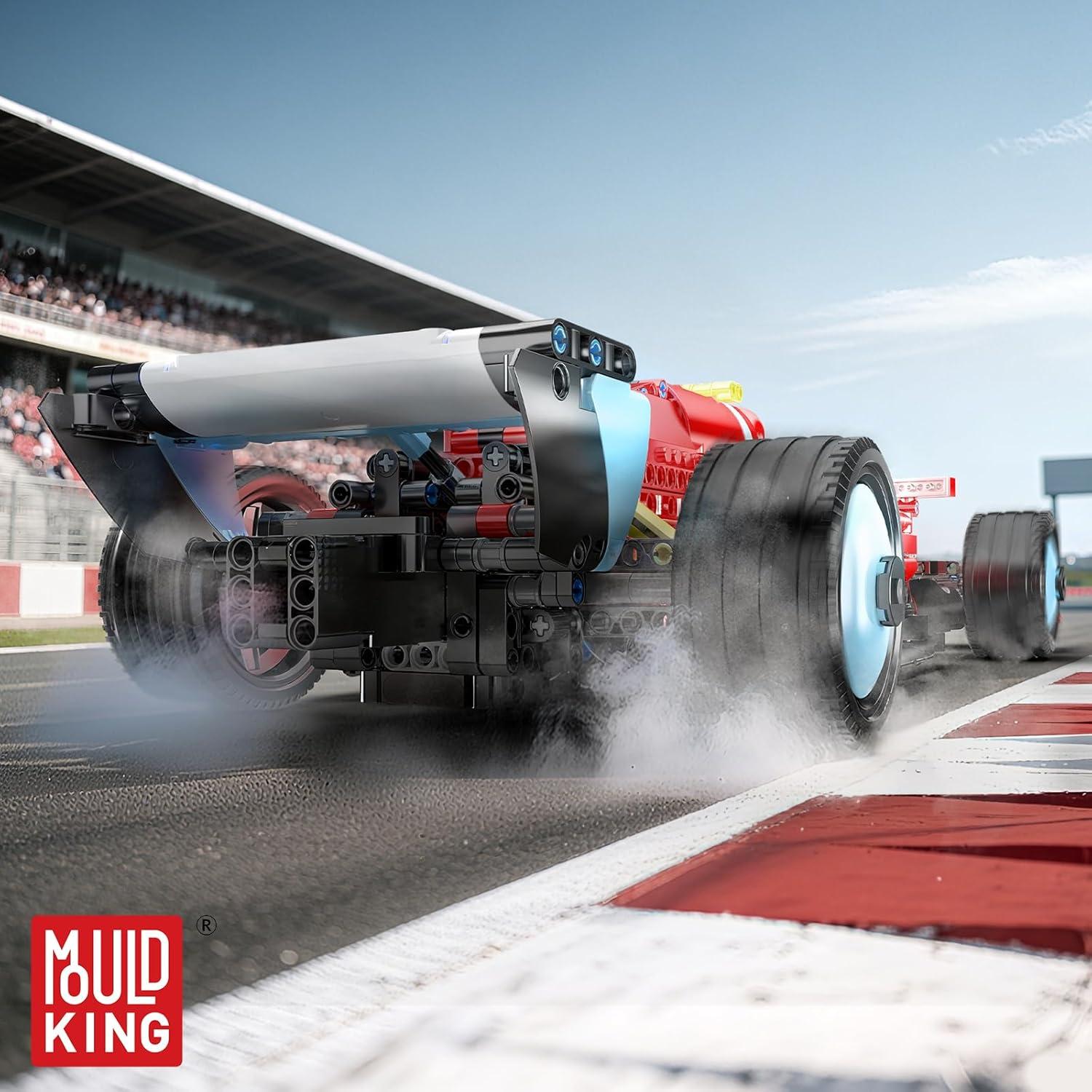 Conjunto de Bloques de Construcción Mould King 1401 Piezas Coche 1:8