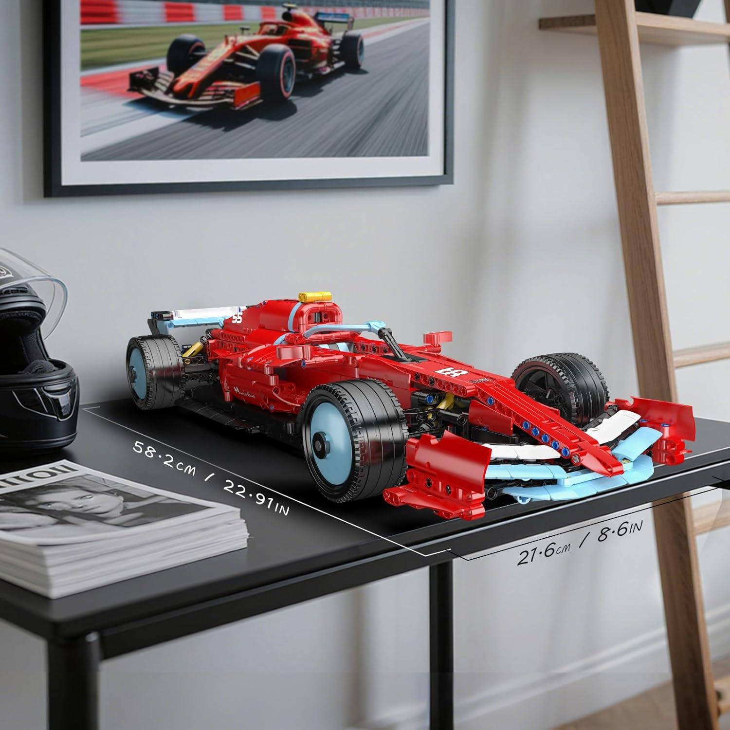 Conjunto de Bloques de Construcción Mould King 1401 Piezas Coche 1:8