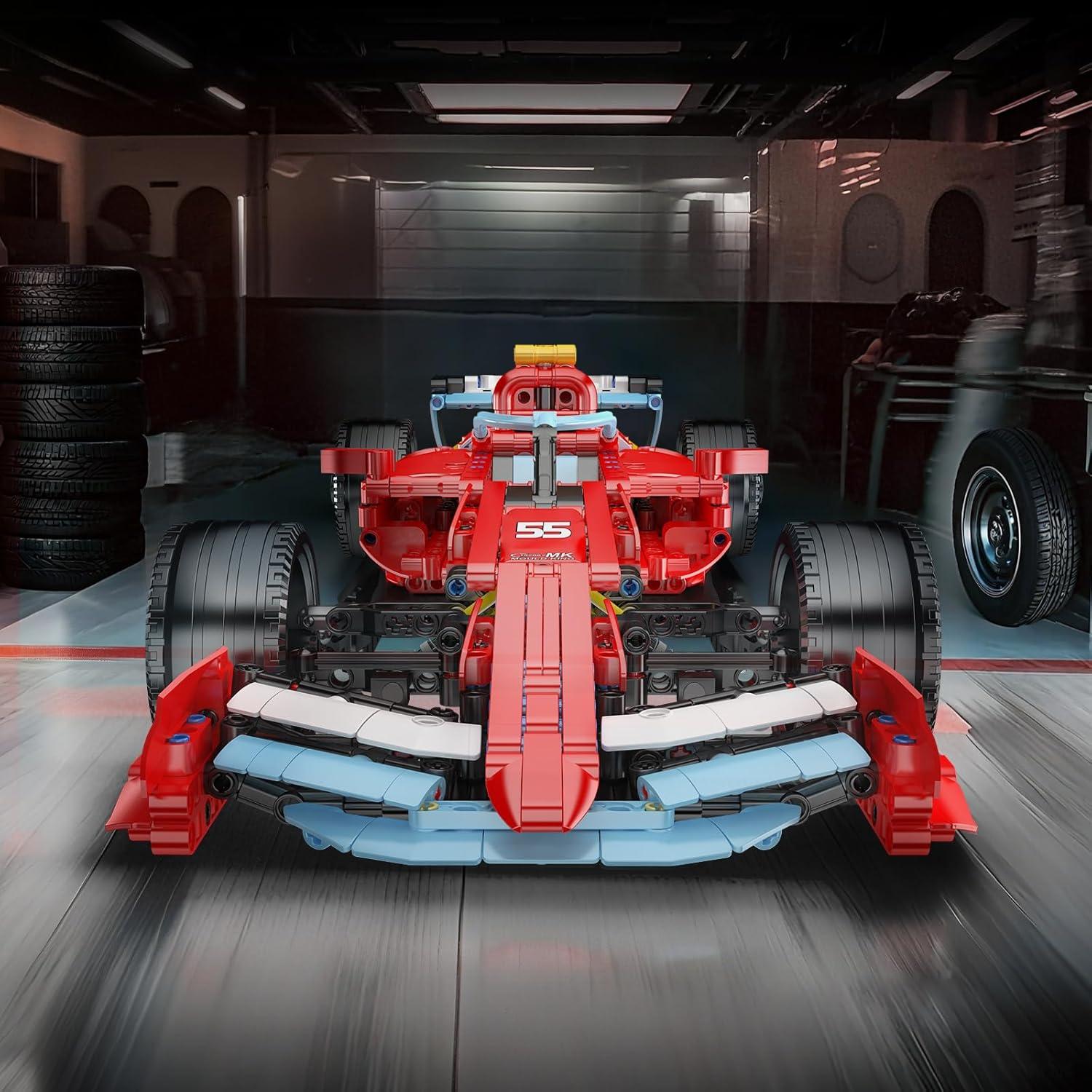 Conjunto de Bloques de Construcción Mould King 1401 Piezas Coche 1:8