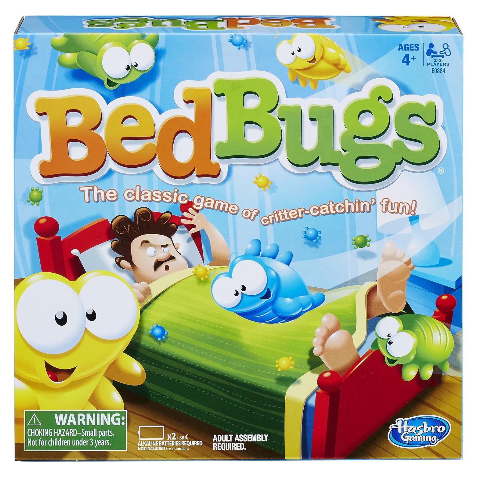 Juego de Cucarachas en la Cama Hasbro - Diversión para 2 a 3 Jugadores