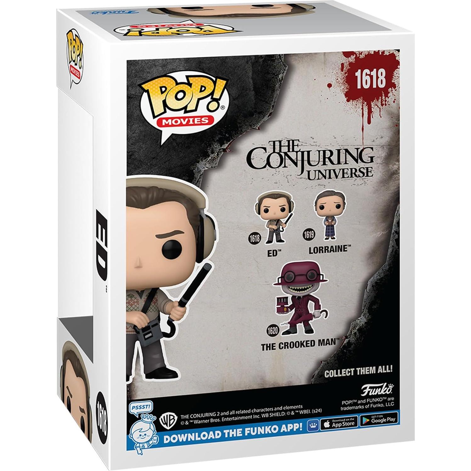 Funko POP! El Conjuro - Ed Warren - Figura de Vinilo 10.5 cm