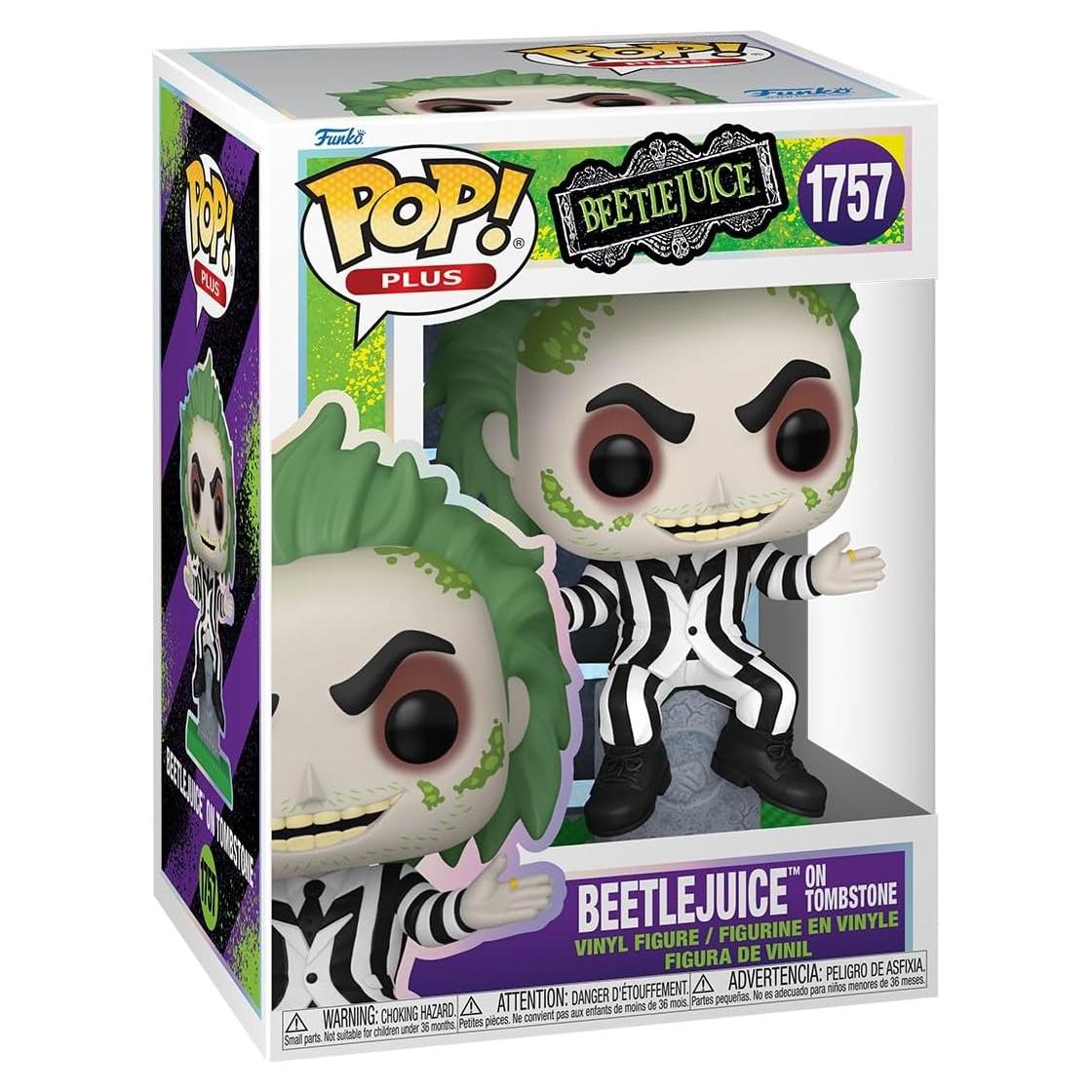 Figura Coleccionable Funko Pop Beetlejuice en Tumba 13.6cm