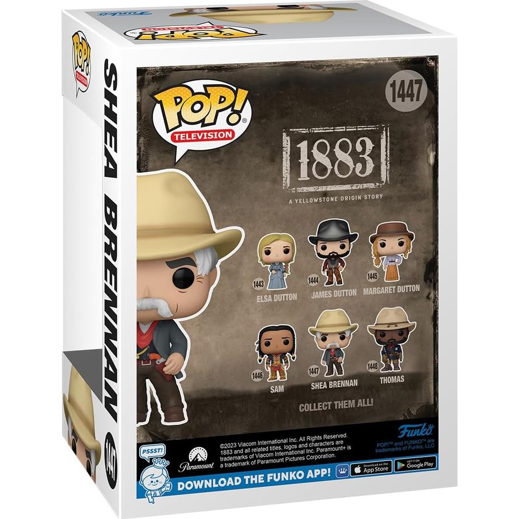 Figura de Vinilo Funko Pop! 1883 Shae Brennan 11.7 cm