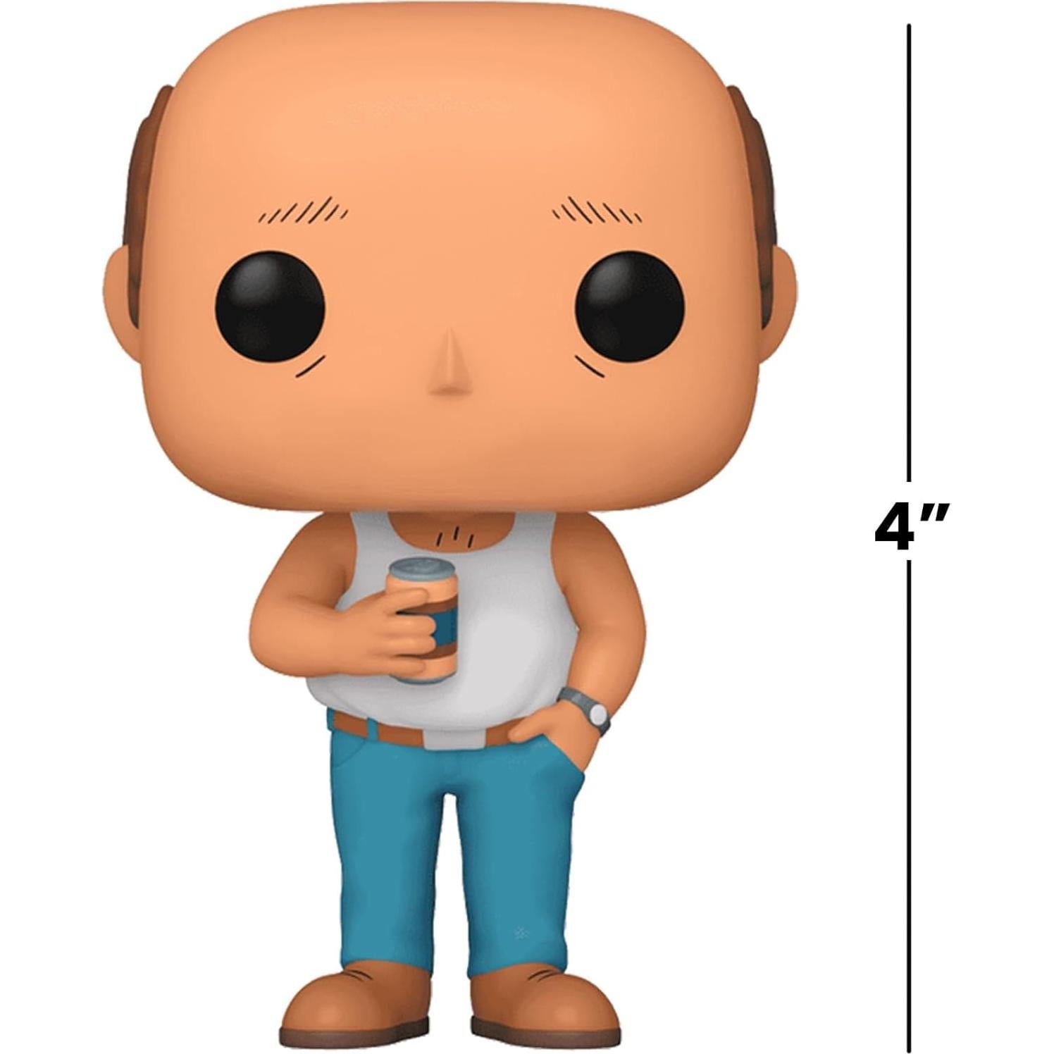 Figura de Vinilo Funko Pop! Bill Dauterive - Rey de la Colina - 9.7 cm
