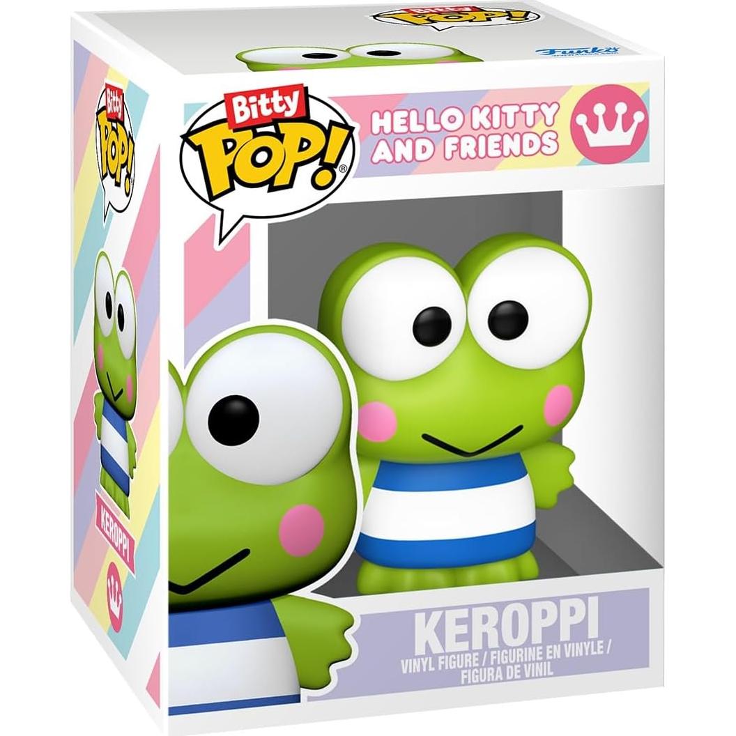 Funko Pop! Bitty Sanrio - Keroppi, Hello Kitty, Pochacco - 4 Figuras