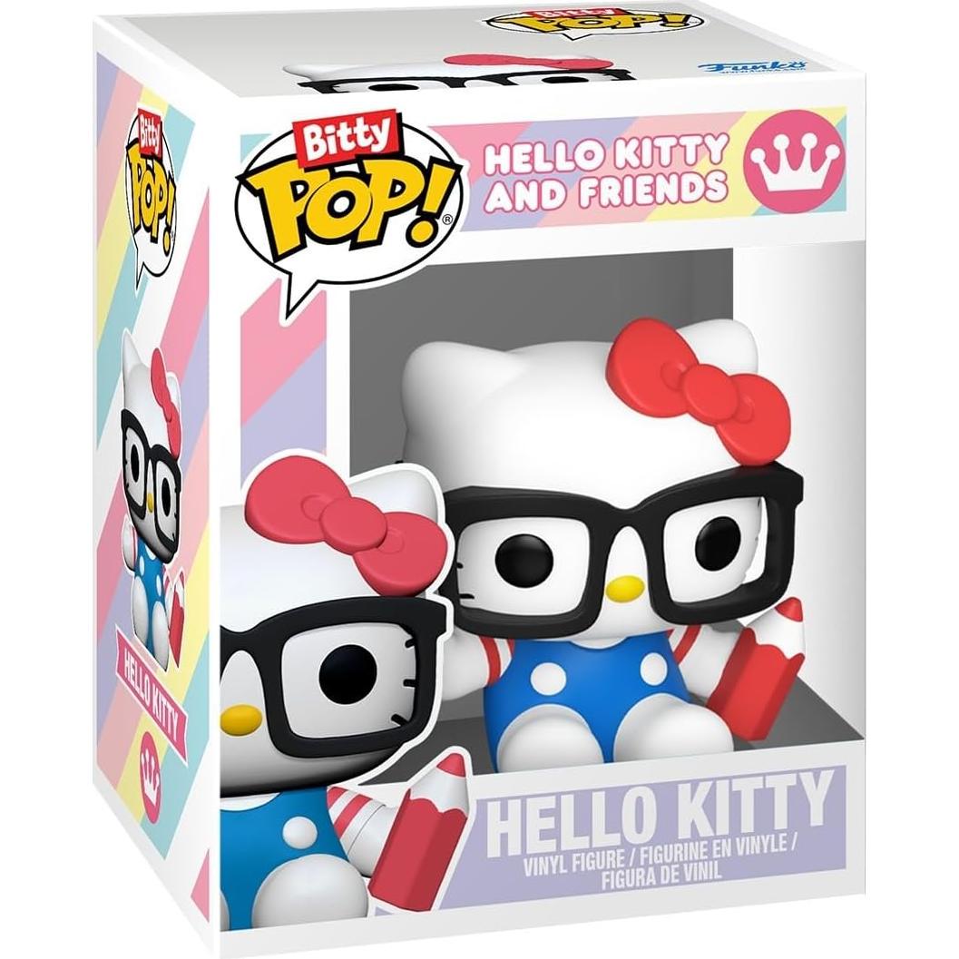 Funko Pop! Bitty Sanrio - Keroppi, Hello Kitty, Pochacco - 4 Figuras
