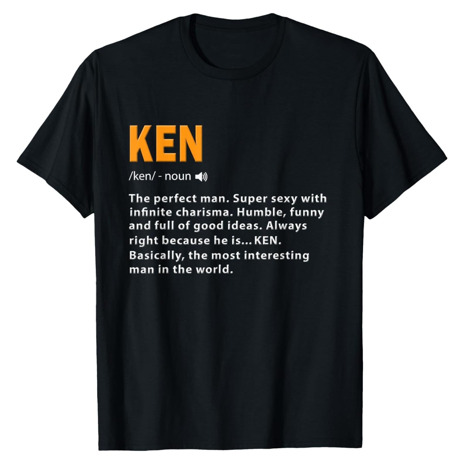 Camiseta divertida para hombres Ken - Regalo cumpleaños