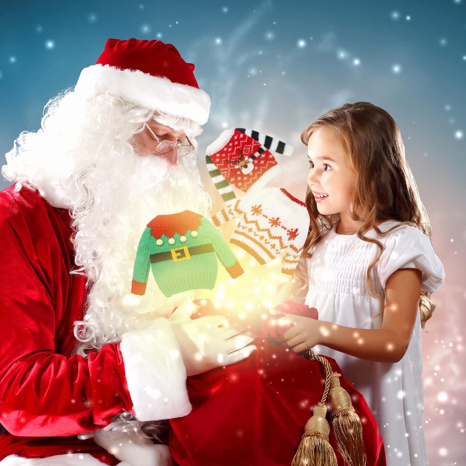 Conjunto de 6 Suéteres de Navidad para Muñeca Chalyna