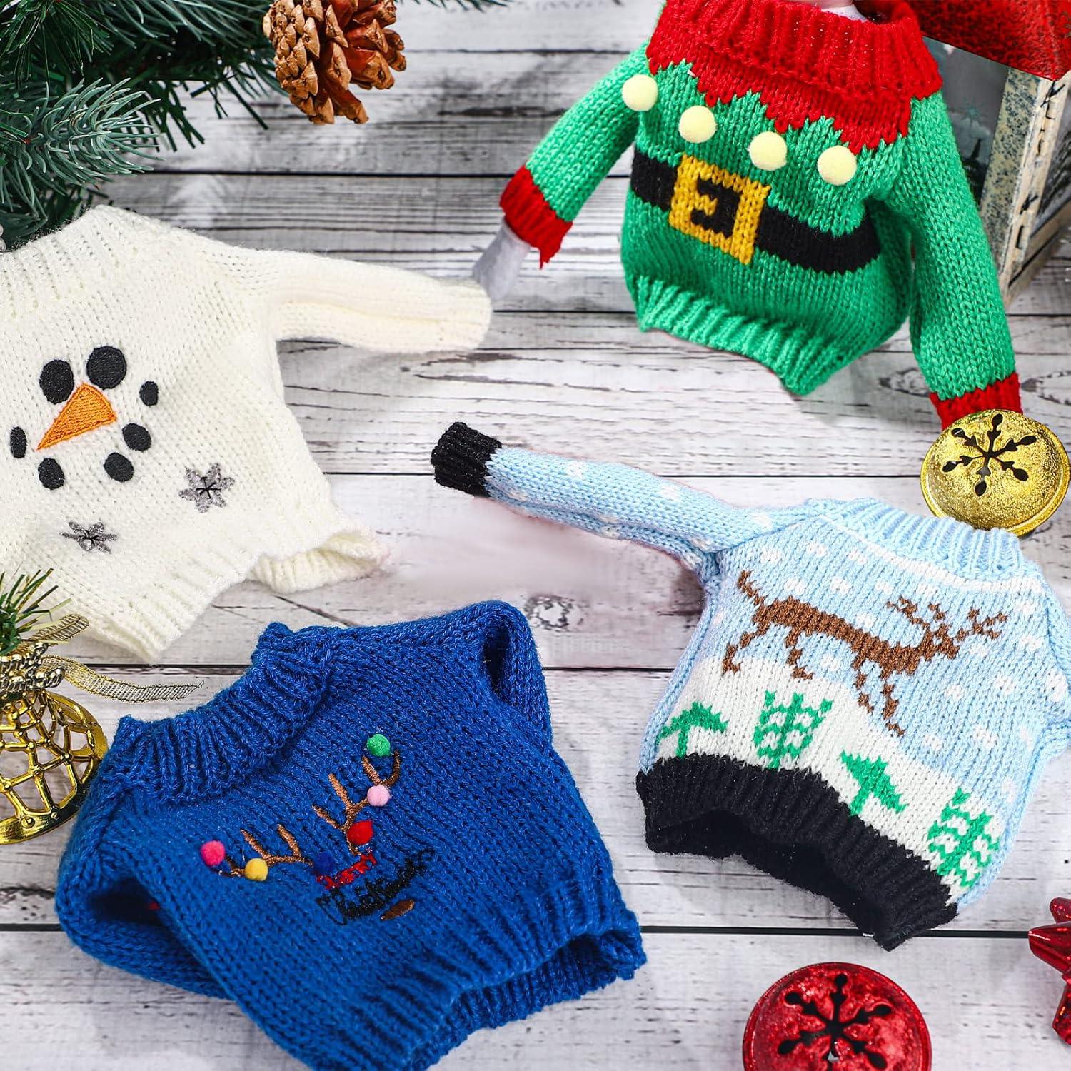 Conjunto de 6 Suéteres de Navidad para Muñeca Chalyna