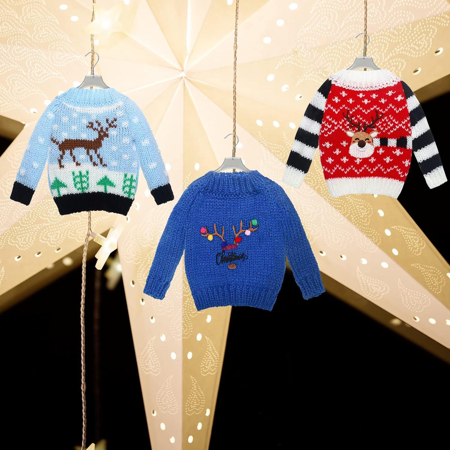 Conjunto de 6 Suéteres de Navidad para Muñeca Chalyna