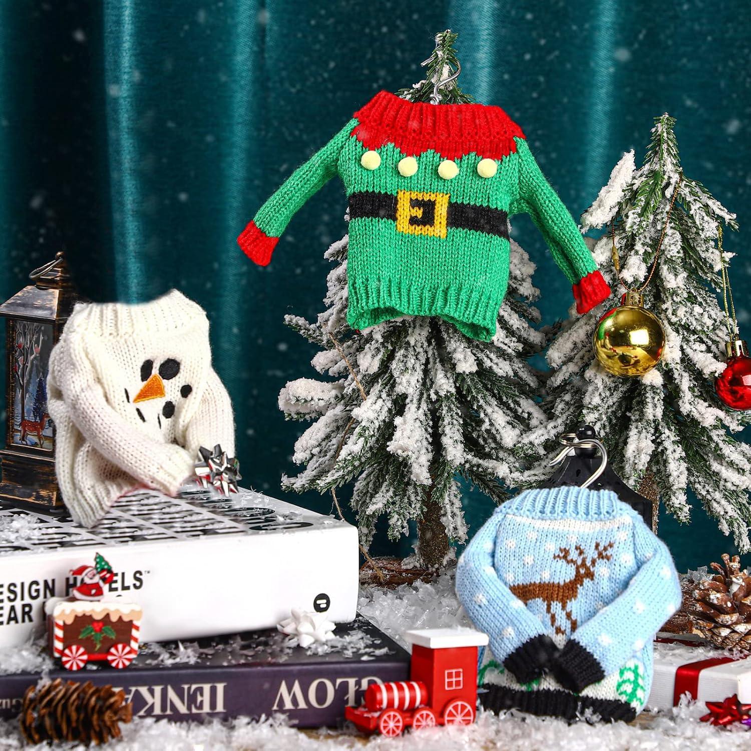 Conjunto de 6 Suéteres de Navidad para Muñeca Chalyna