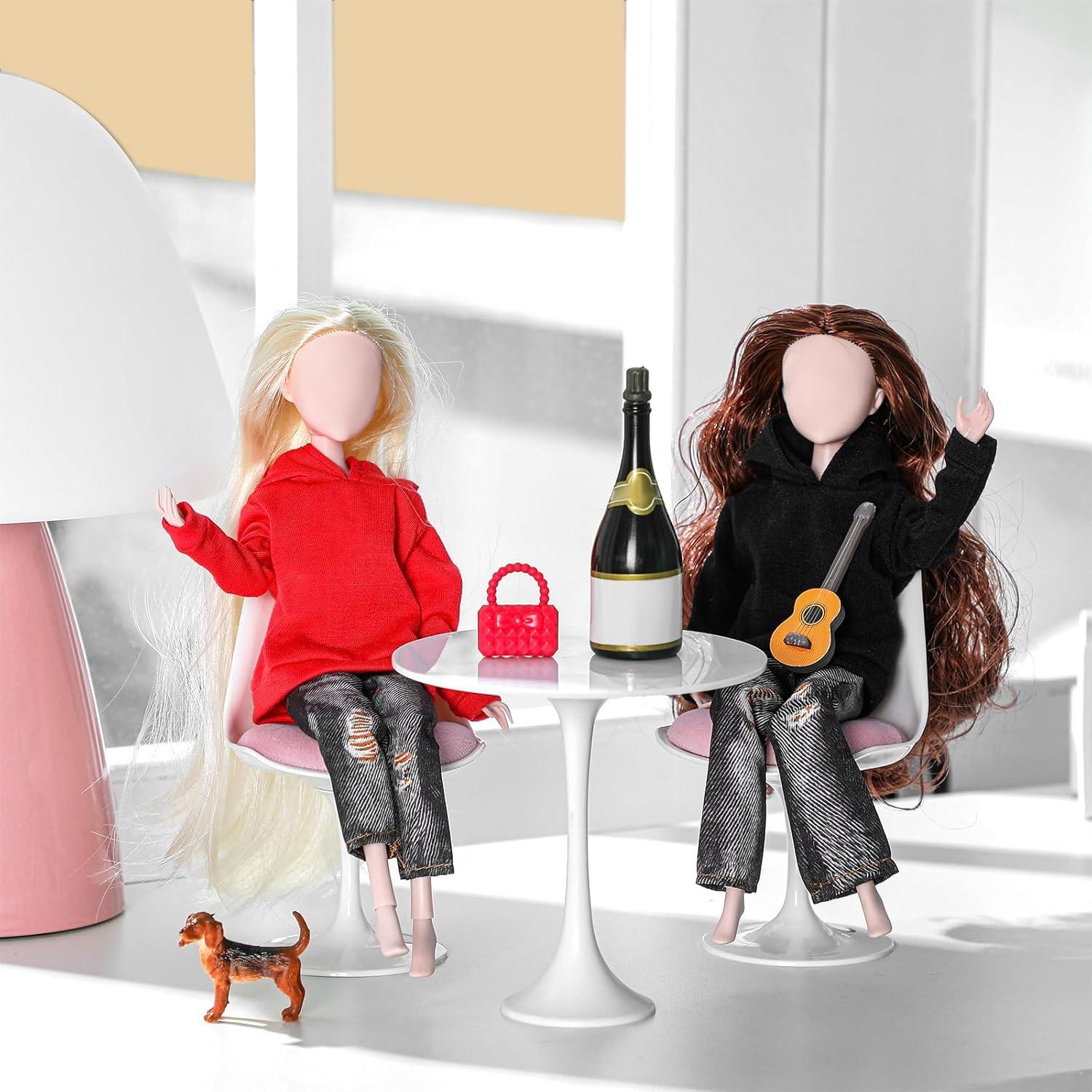 Conjunto de Ropa para Muñeca Bencailor 8 Piezas Algodón 29 cm