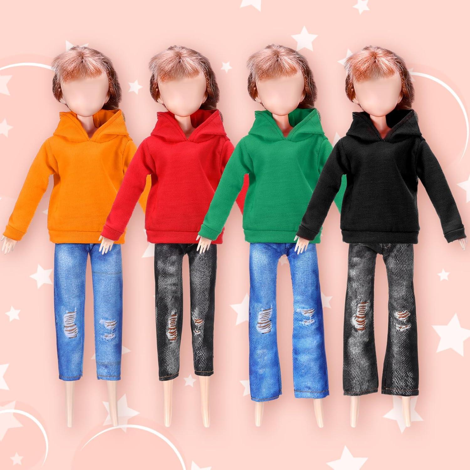 Conjunto de Ropa para Muñeca Bencailor 8 Piezas Algodón 29 cm