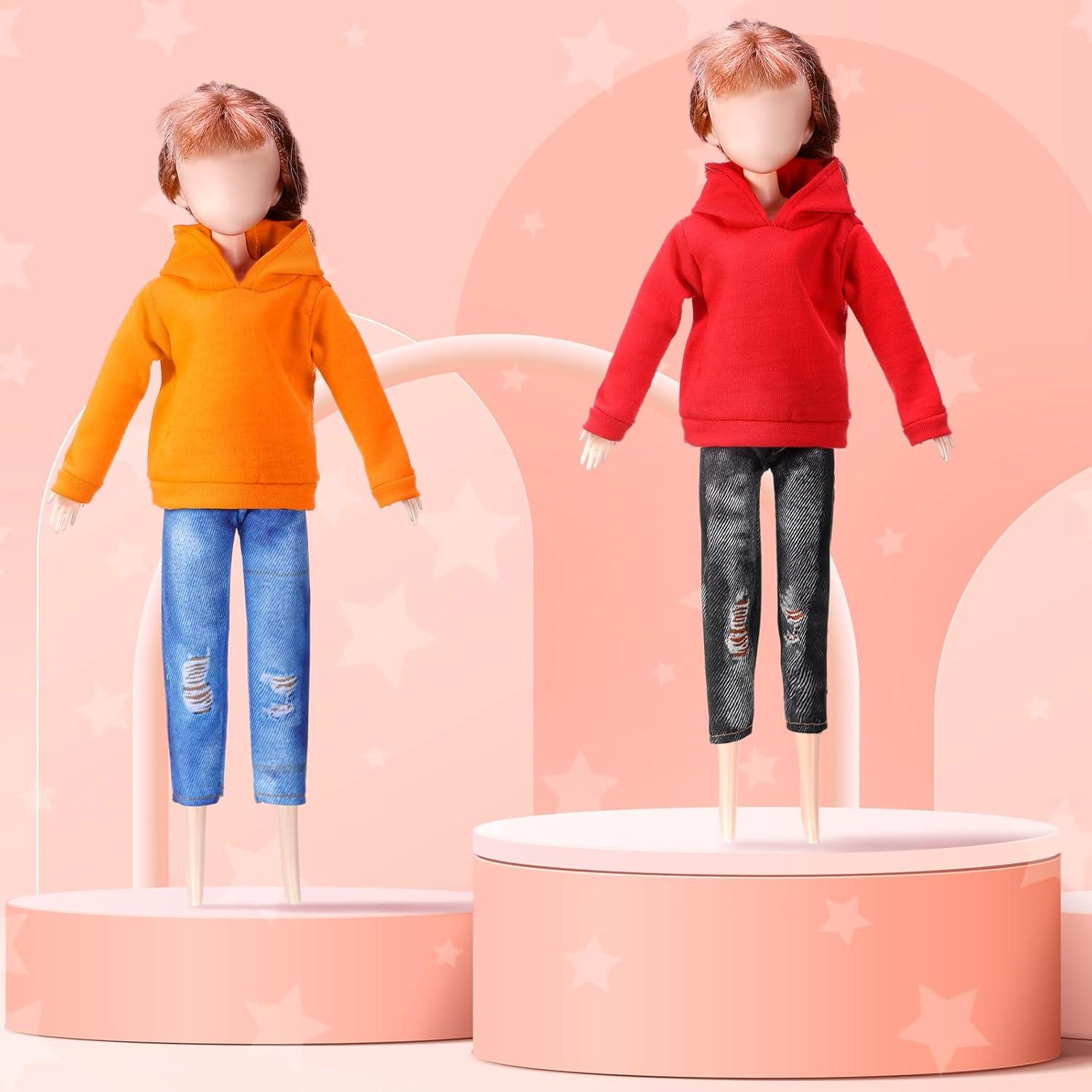 Conjunto de Ropa para Muñeca Bencailor 8 Piezas Algodón 29 cm