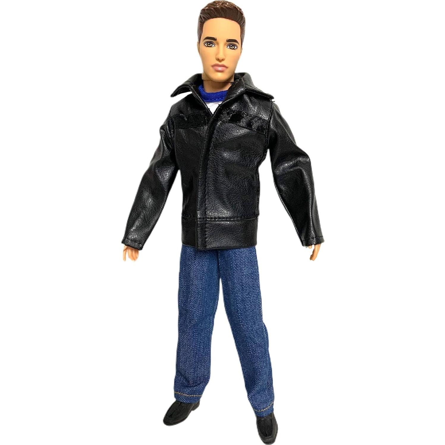 Conjunto de Ropa para Muñeco Ken Eledoll 30 cm - Chaqueta, Jeans y Gafas
