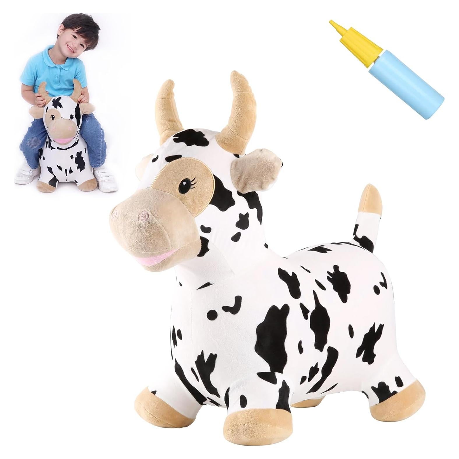 Juguete Inflable de Salto Inpany Vaca para Niños 1.68 Kg