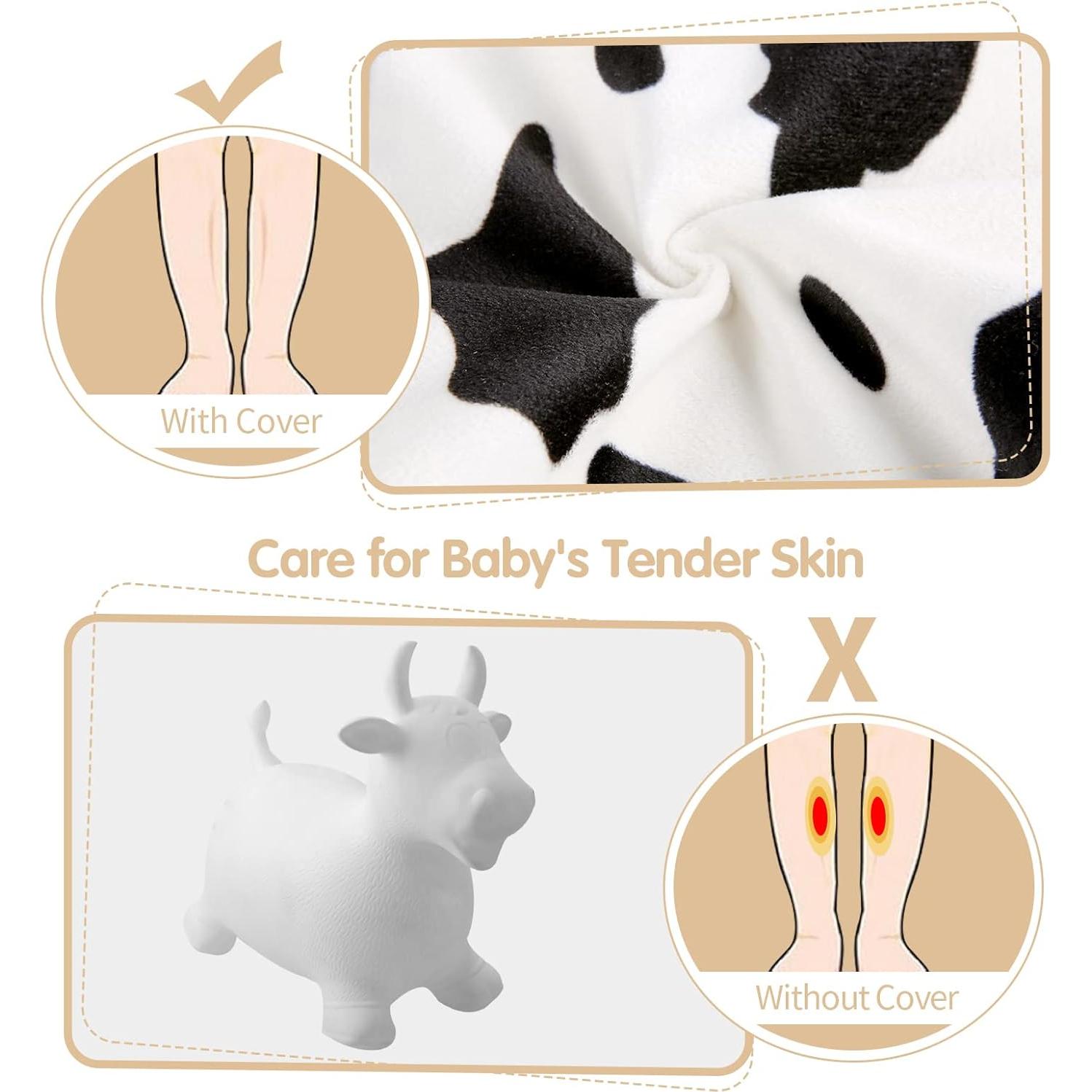 Juguete Inflable de Salto Inpany Vaca para Niños 1.68 Kg