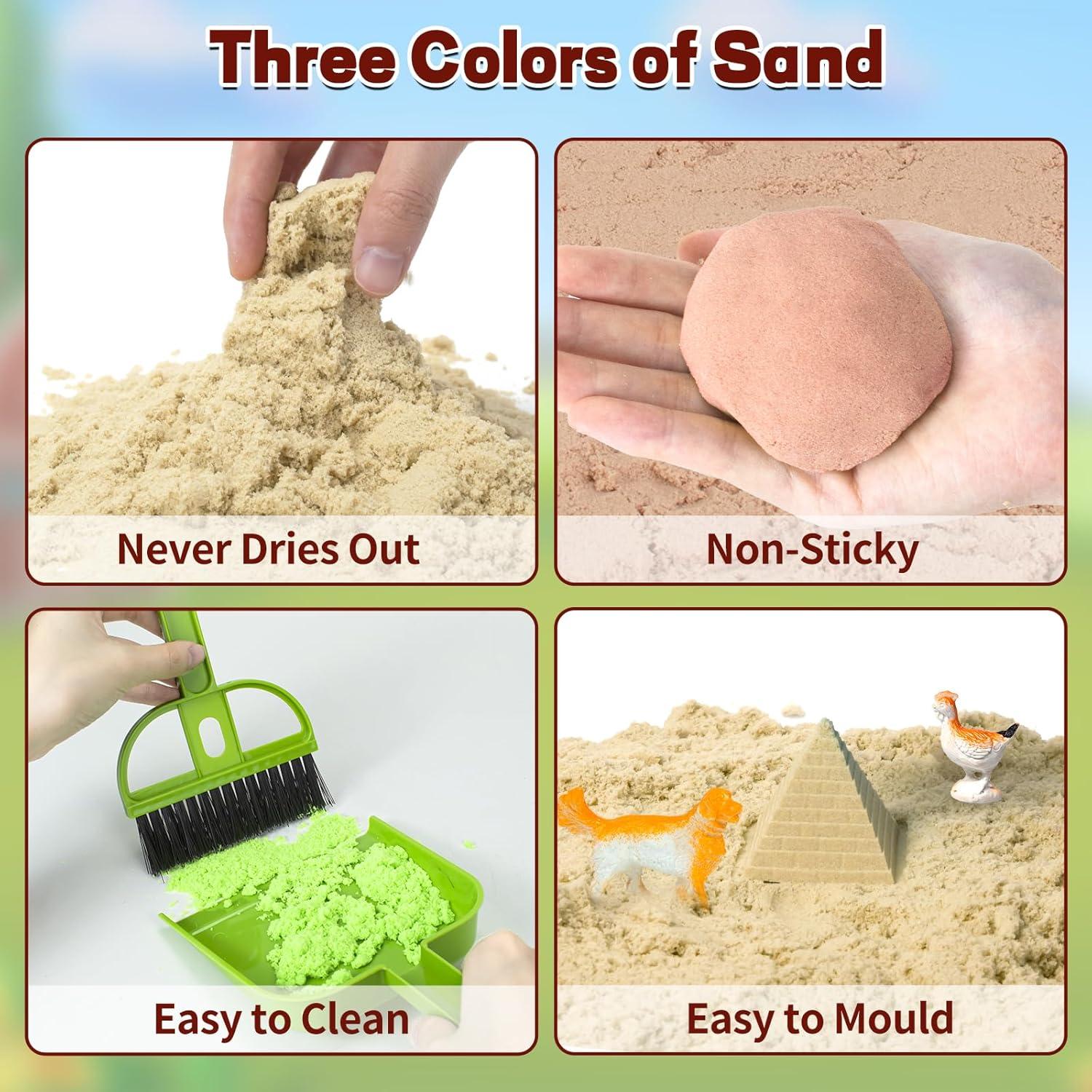 Kit de Arena Sensorial Ynybusi Animales de Granja 1.8kg