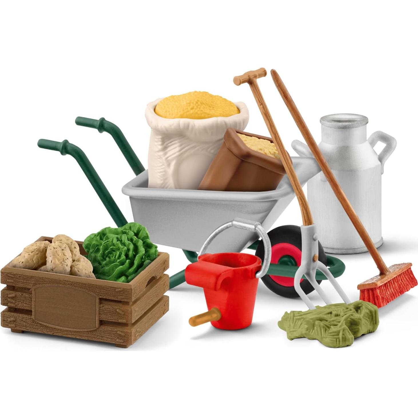 Juego de Alimentación de Animales Schleich - Mundo de Granja