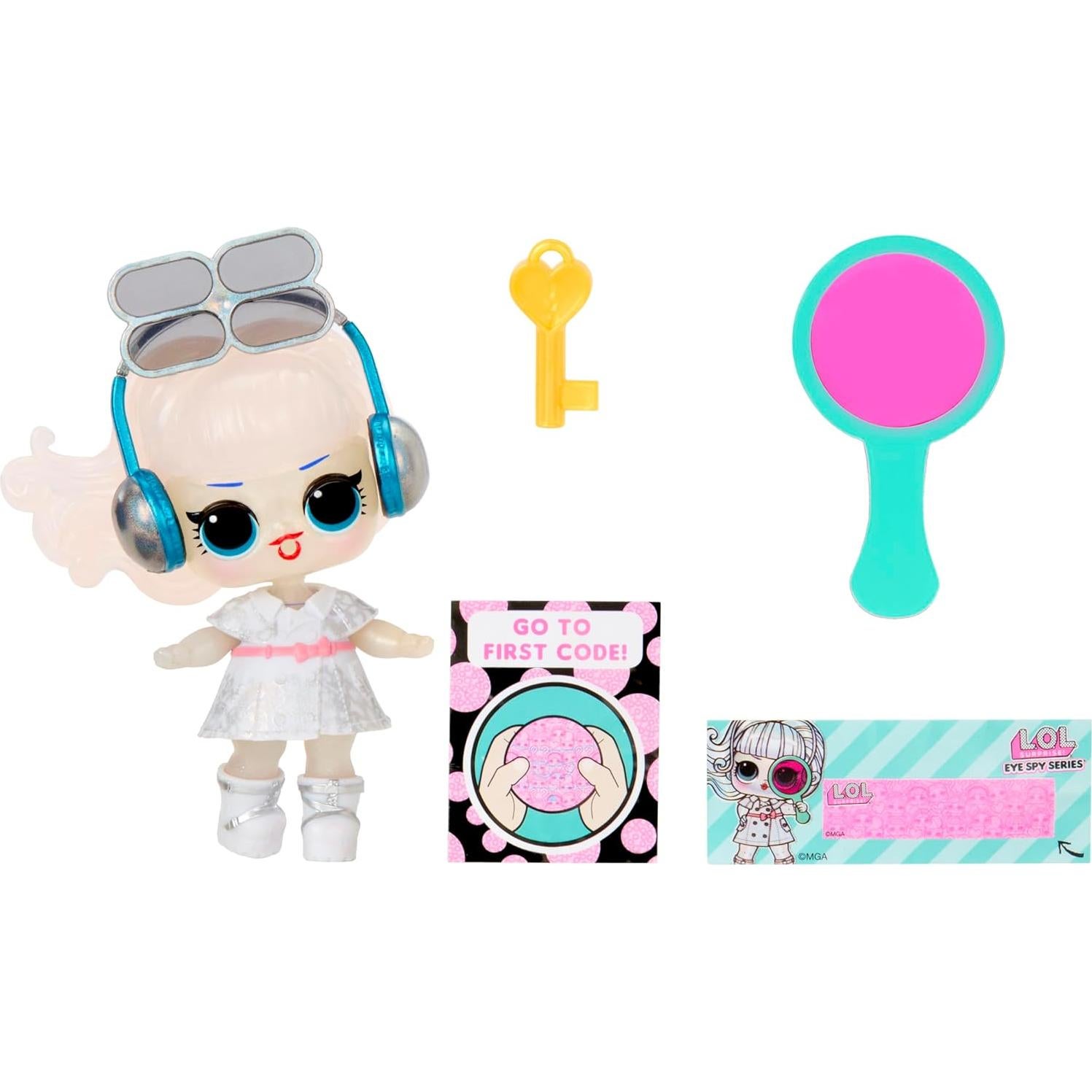 Paquete Familiar LOL Surprise Eye Spy - Muñeca Tot, Sis y Mascota