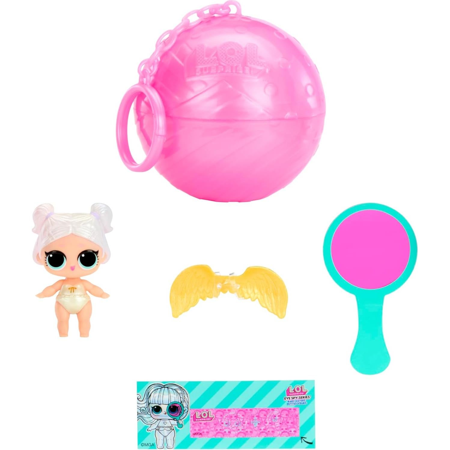 Paquete Familiar LOL Surprise Eye Spy - Muñeca Tot, Sis y Mascota