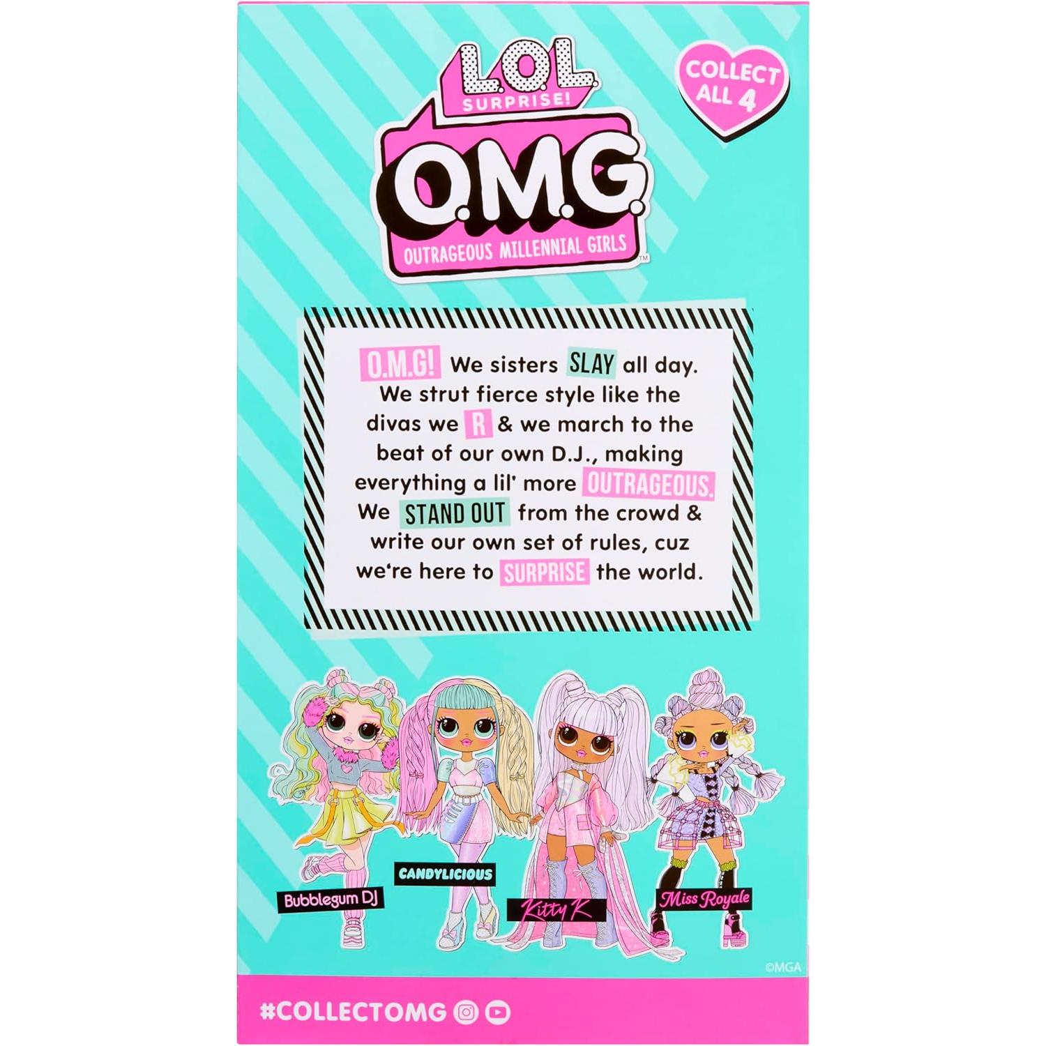 Muñeca de Moda L.O.L. Surprise! OMG - Miss Royale 280g