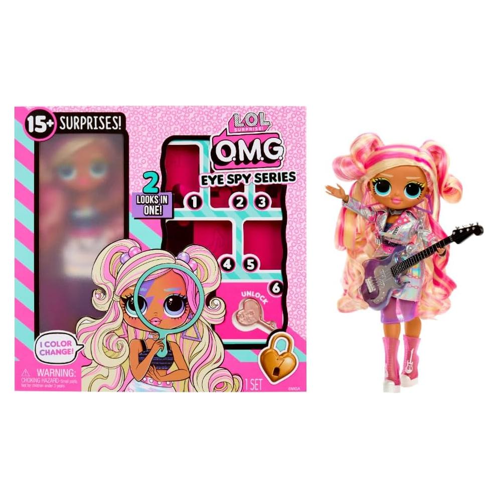 Muñeca L.O.L. Surprise OMG Eye Spy Rockstar - 0.45 kg