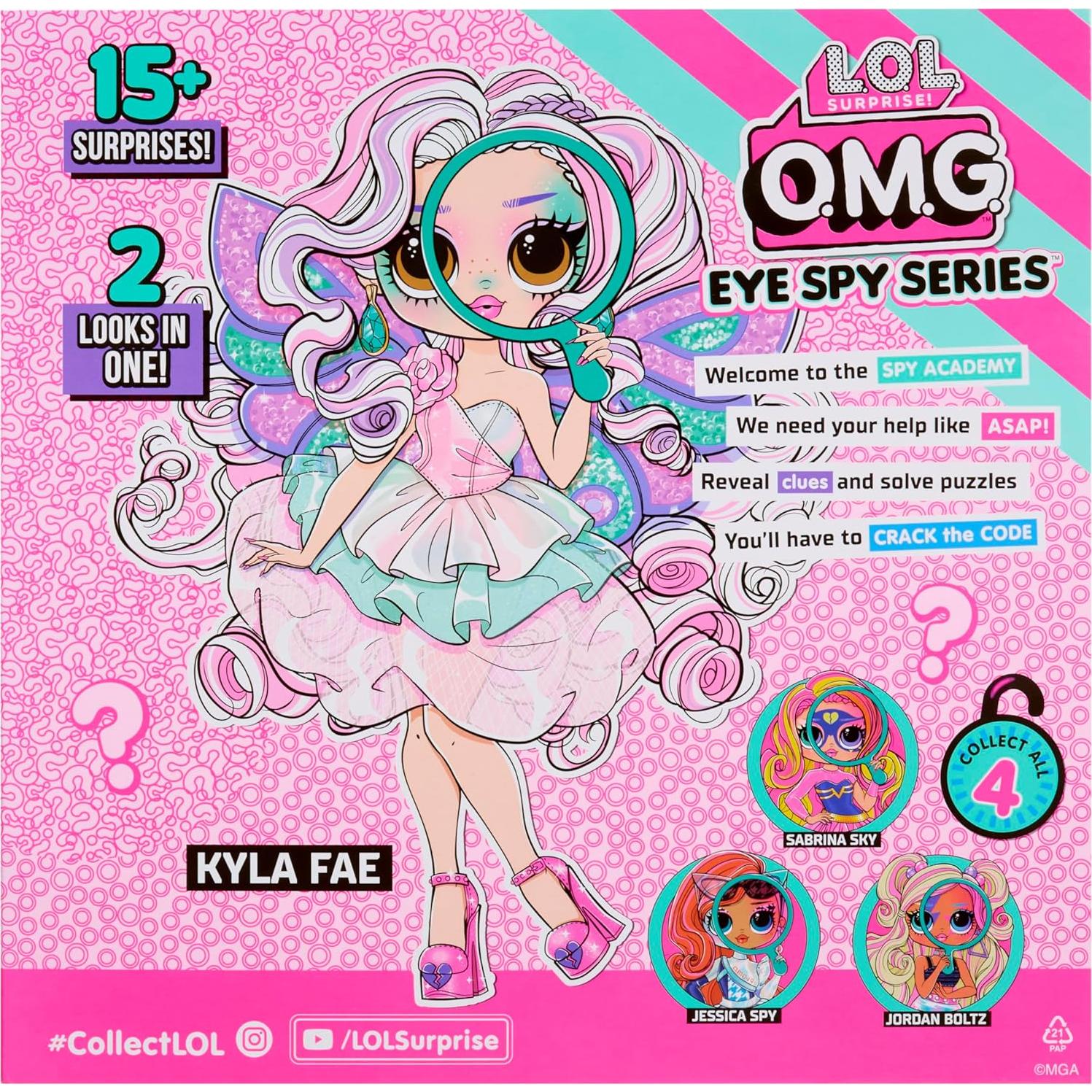 Muñeca L.O.L. Surprise OMG Eye Spy Hada 25.4 cm