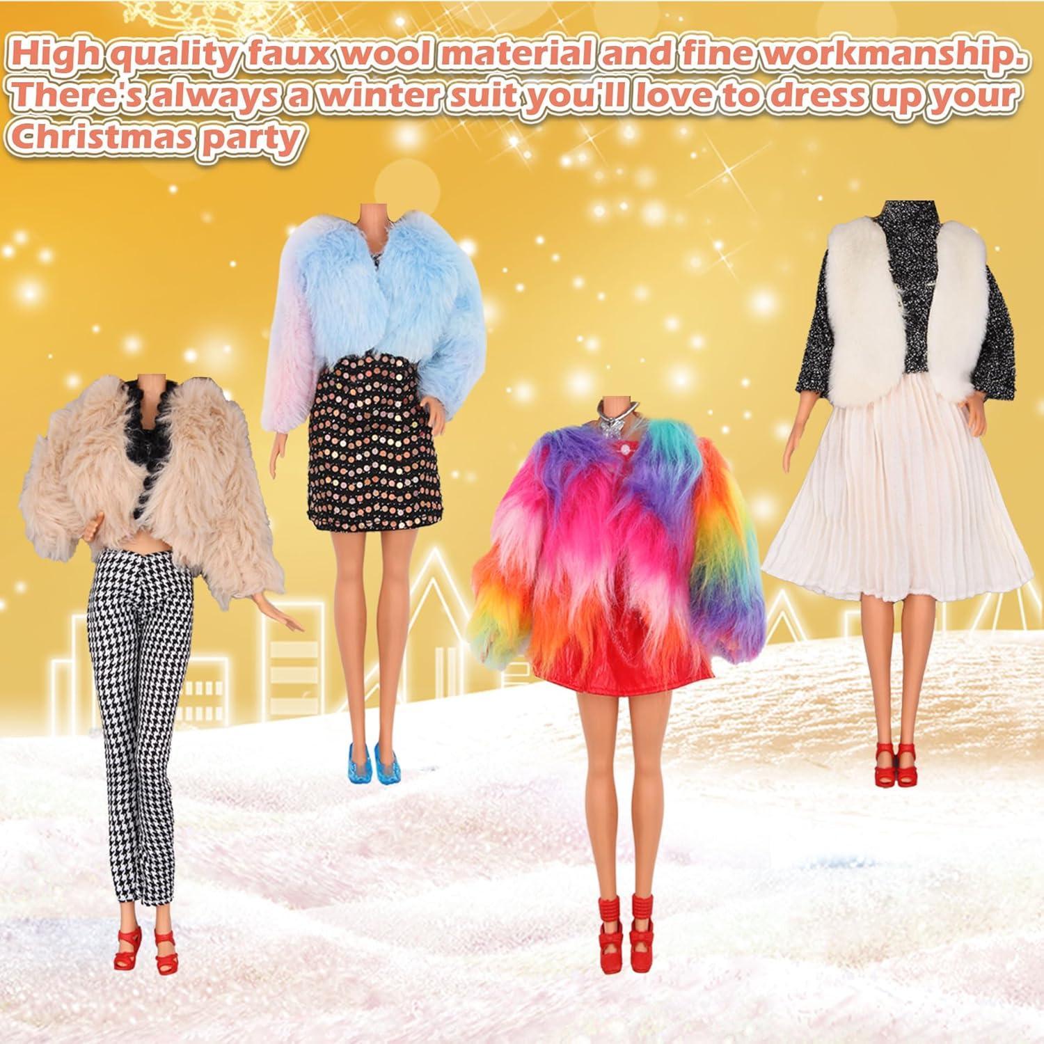 Conjunto de Ropa de Invierno para Muñeca 30cm ZTWEDEN