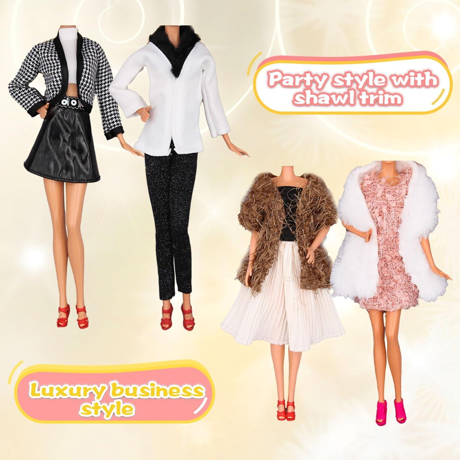 Conjunto de Ropa de Invierno para Muñeca 30cm ZTWEDEN