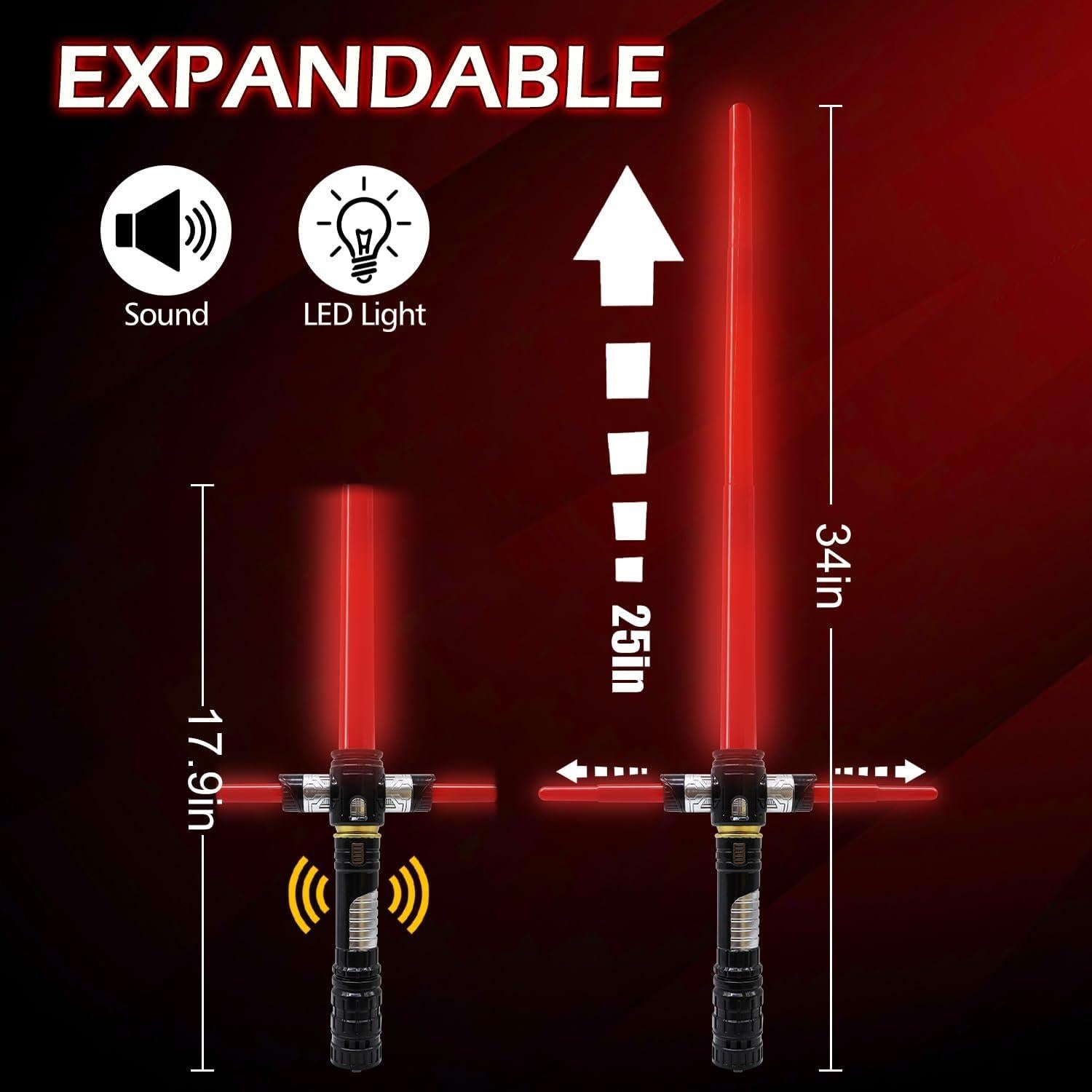 Sable Iluminado Anndofy para Niños con Sonido FX