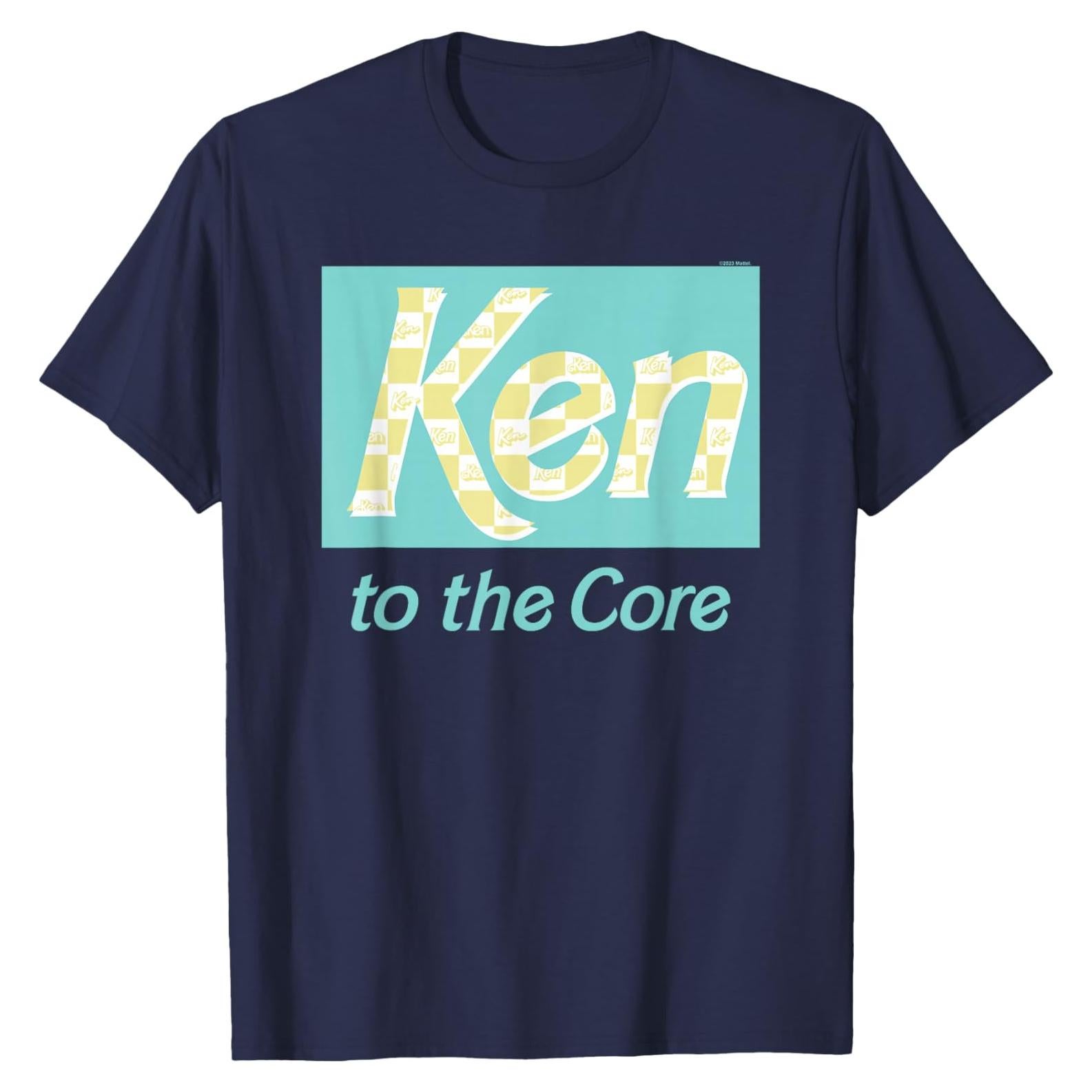 Camiseta de Cuadro Pastel Barbie Ken - Licencia Oficial