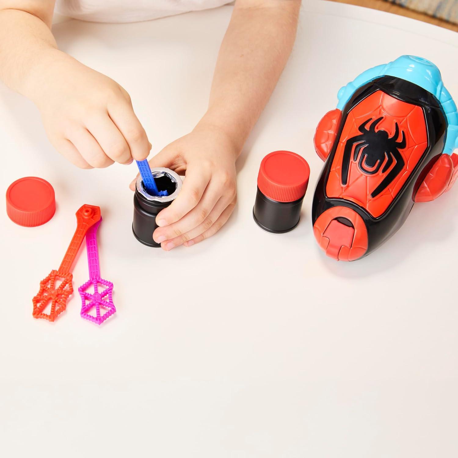 Lanzador de Burbuja Electrónico Marvel Spidey Miles Morales