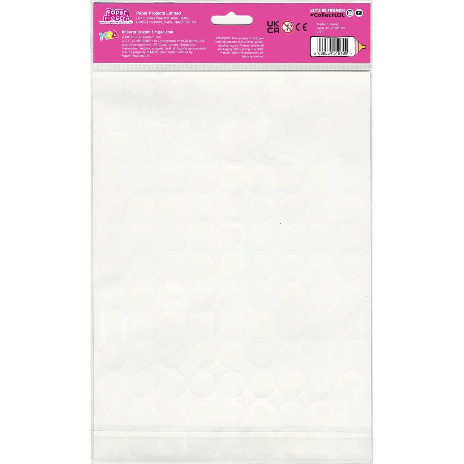 Mega Paquete de Stickers L.O.L. Sorpresa Proyectos de Papel