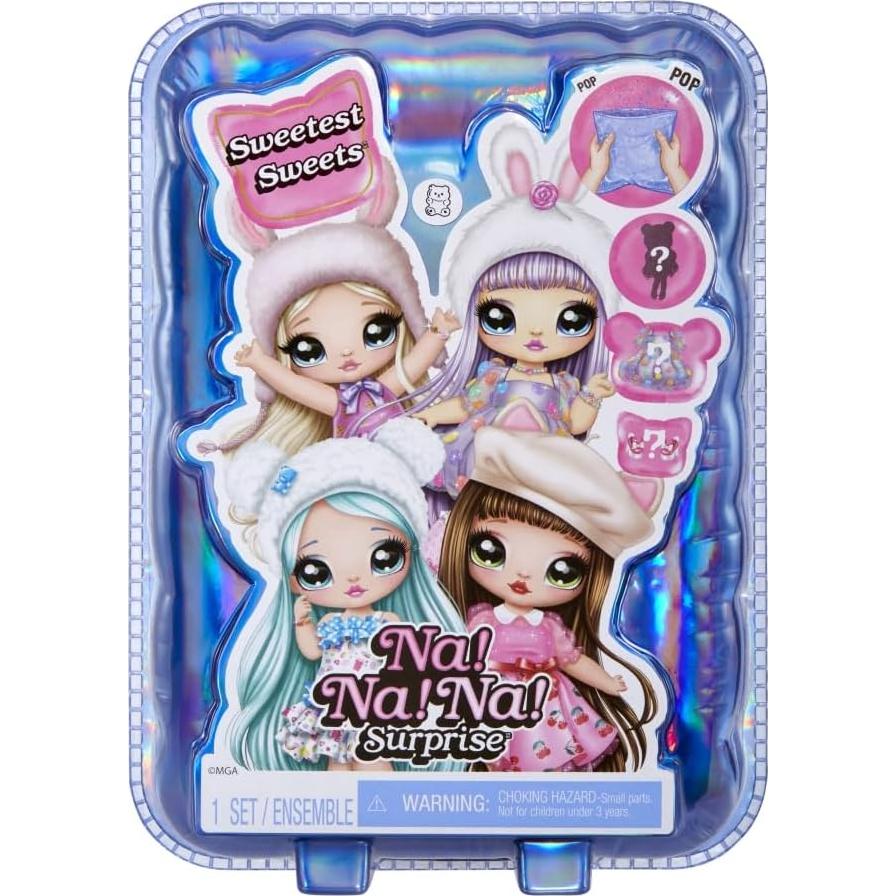 Muñeca de Moda Suave Na Na Na Sorpresa Brianna Oso 19cm