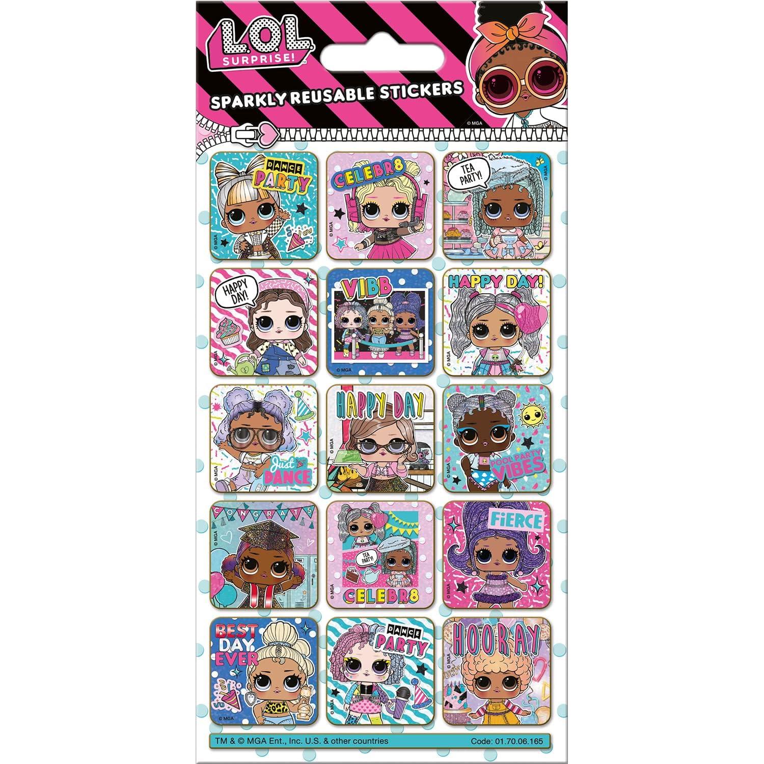 Paquete de Stickers L.O.L. Surprise! Paper Projects 29.7x21cm