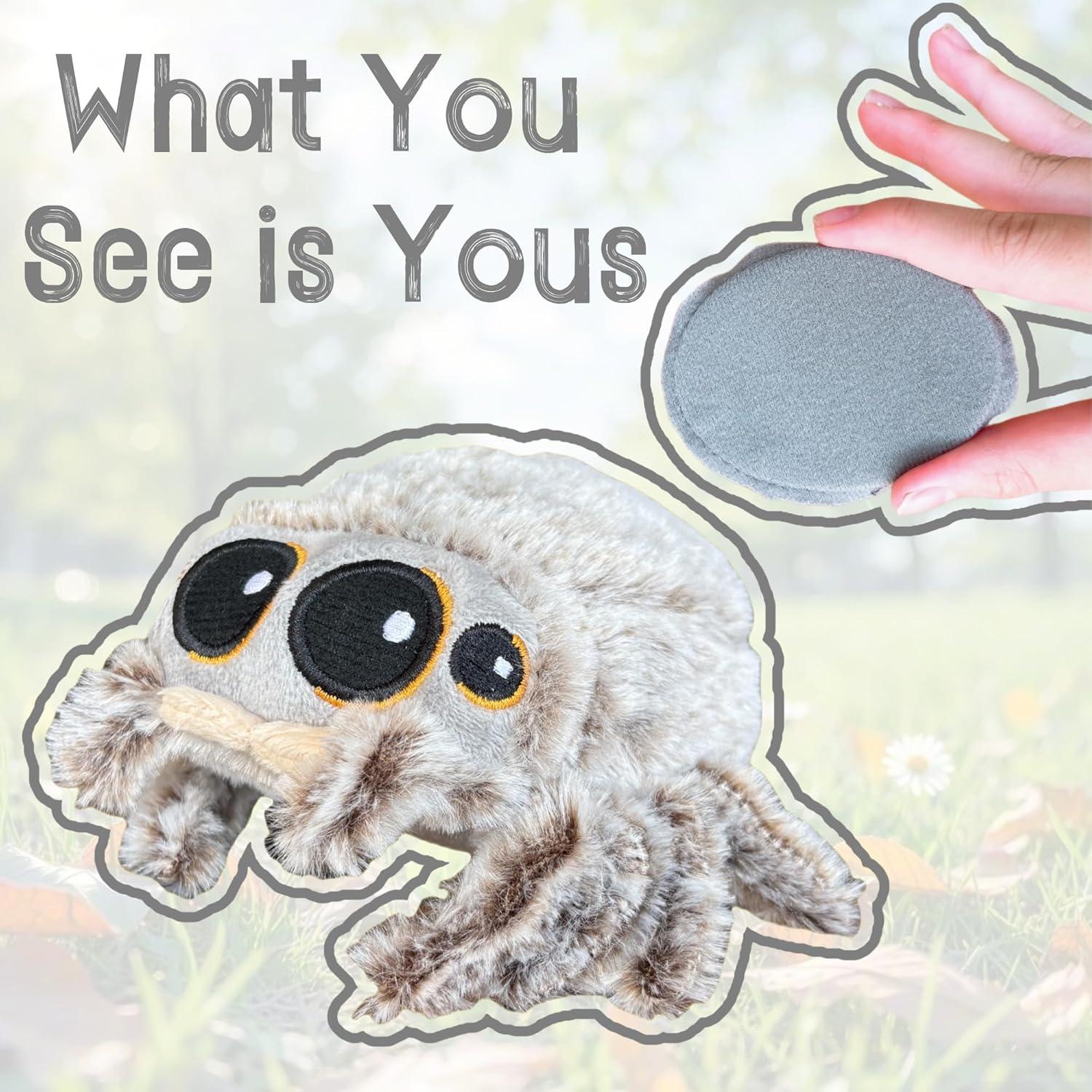 Araña de Peluche Magnética KESHINI 15cm Suave y Compacta