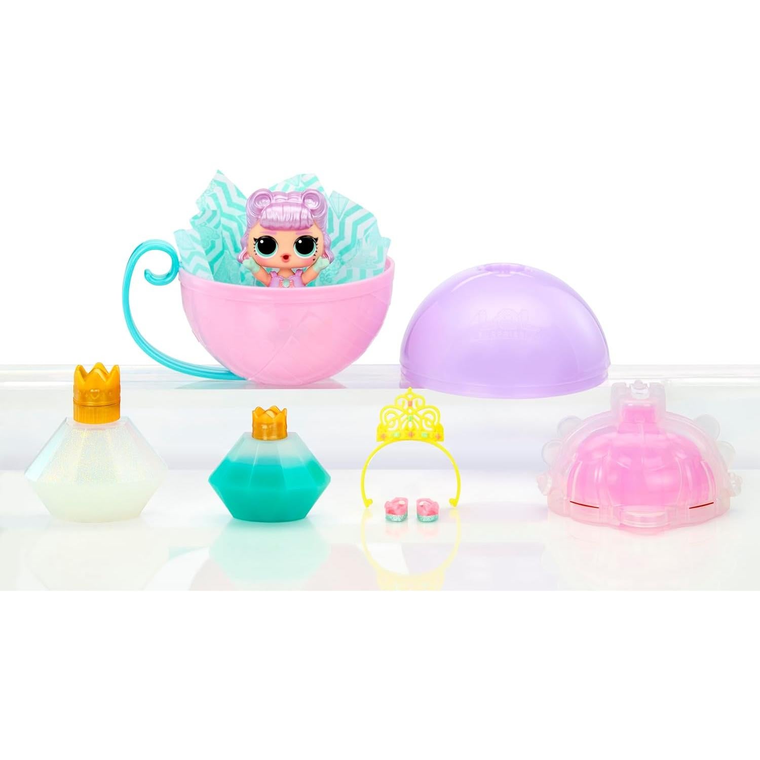 Muñeca Princesa Tot L.O.L. Surprise + Hermana Pequeña 300g
