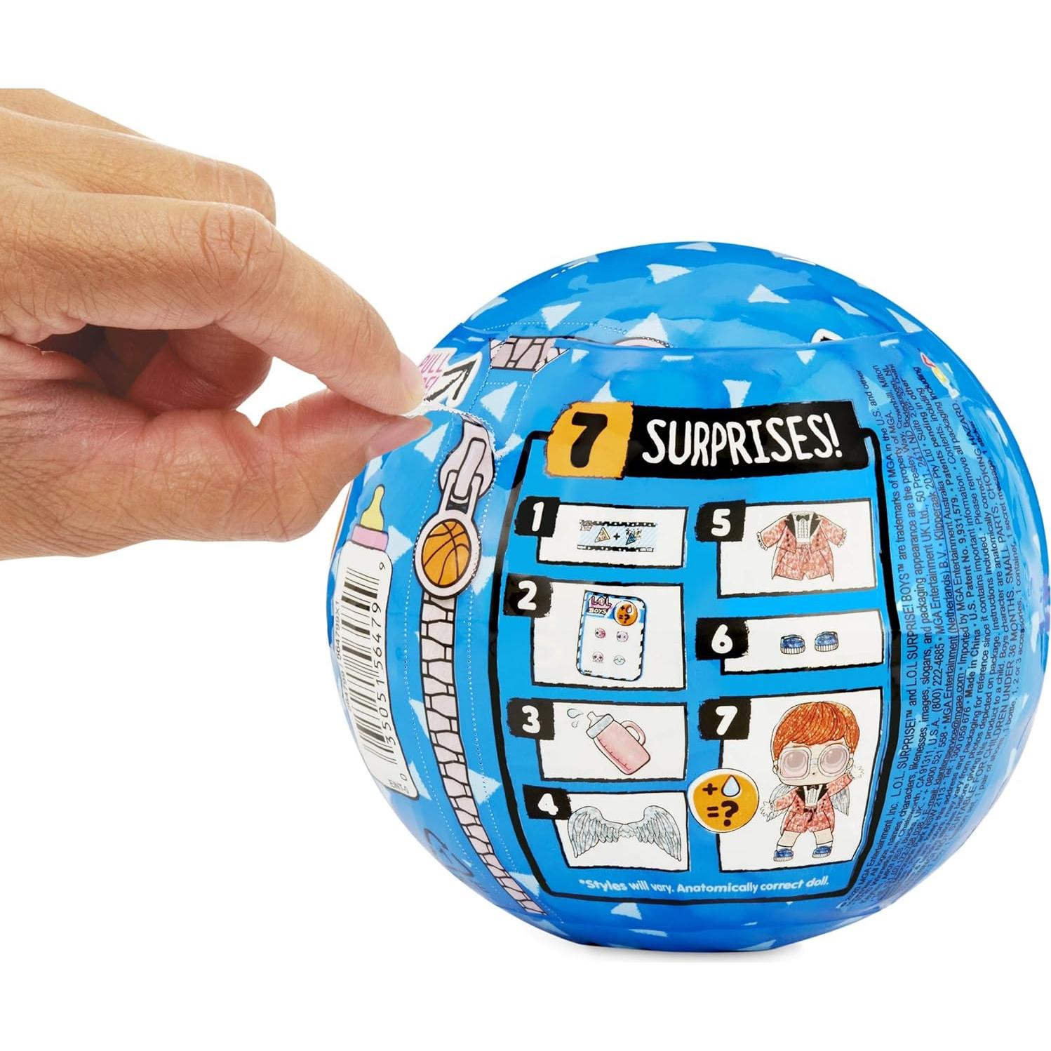 Muñeca L.O.L. Surprise! Niños Serie 2 con 7 Sorprensas