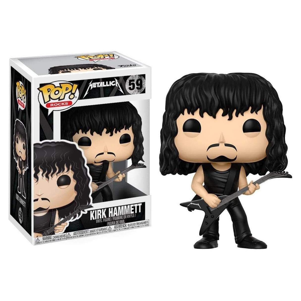 Figura Coleccionable Funko Pop! Metallica Kirk Hammett 9.5cm