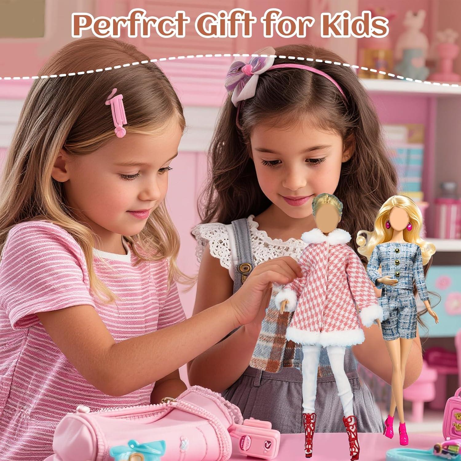 14 Piezas Ropa de Muñeca 30 cm Carreuty - Variados Estilos