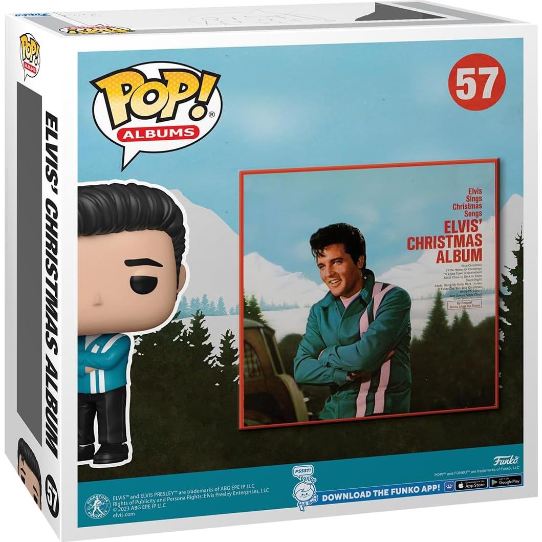Figura Funko Pop! Elvis Presley Álbum de Navidad 22 cm