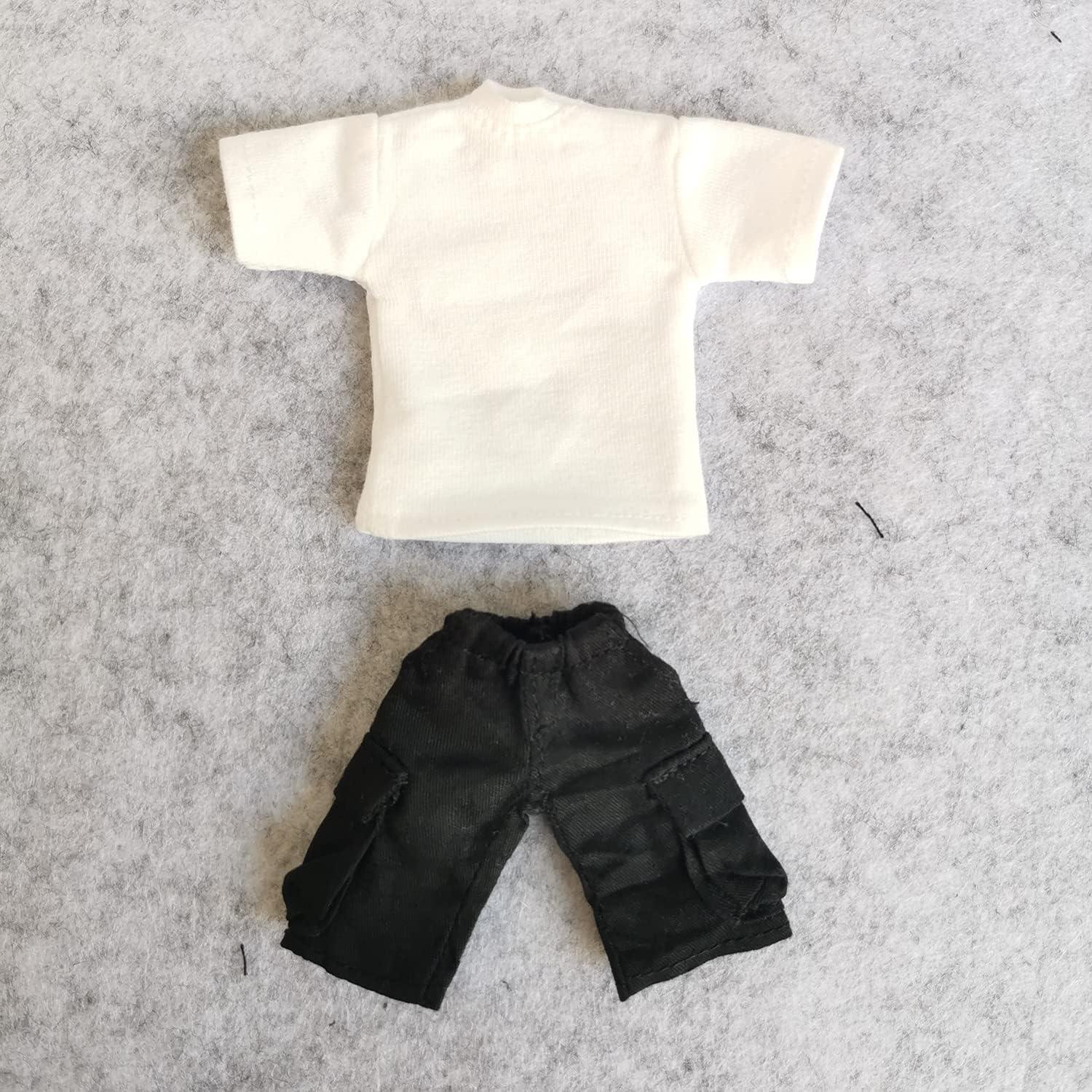 Ropa para figura de acción 1/12 SSbeauty M Camiseta y Pantalones