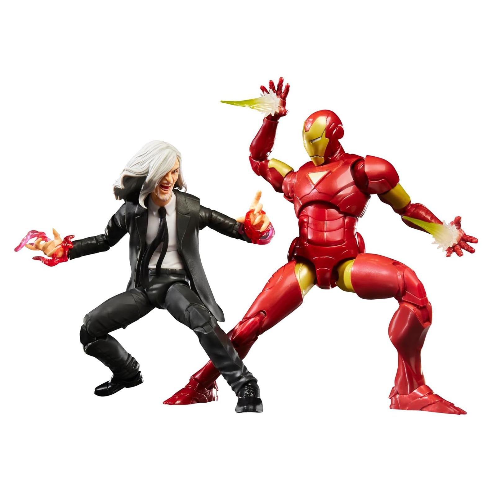 Figuras de Acción Marvel Legends Iron Man y Mandarin 15 cm