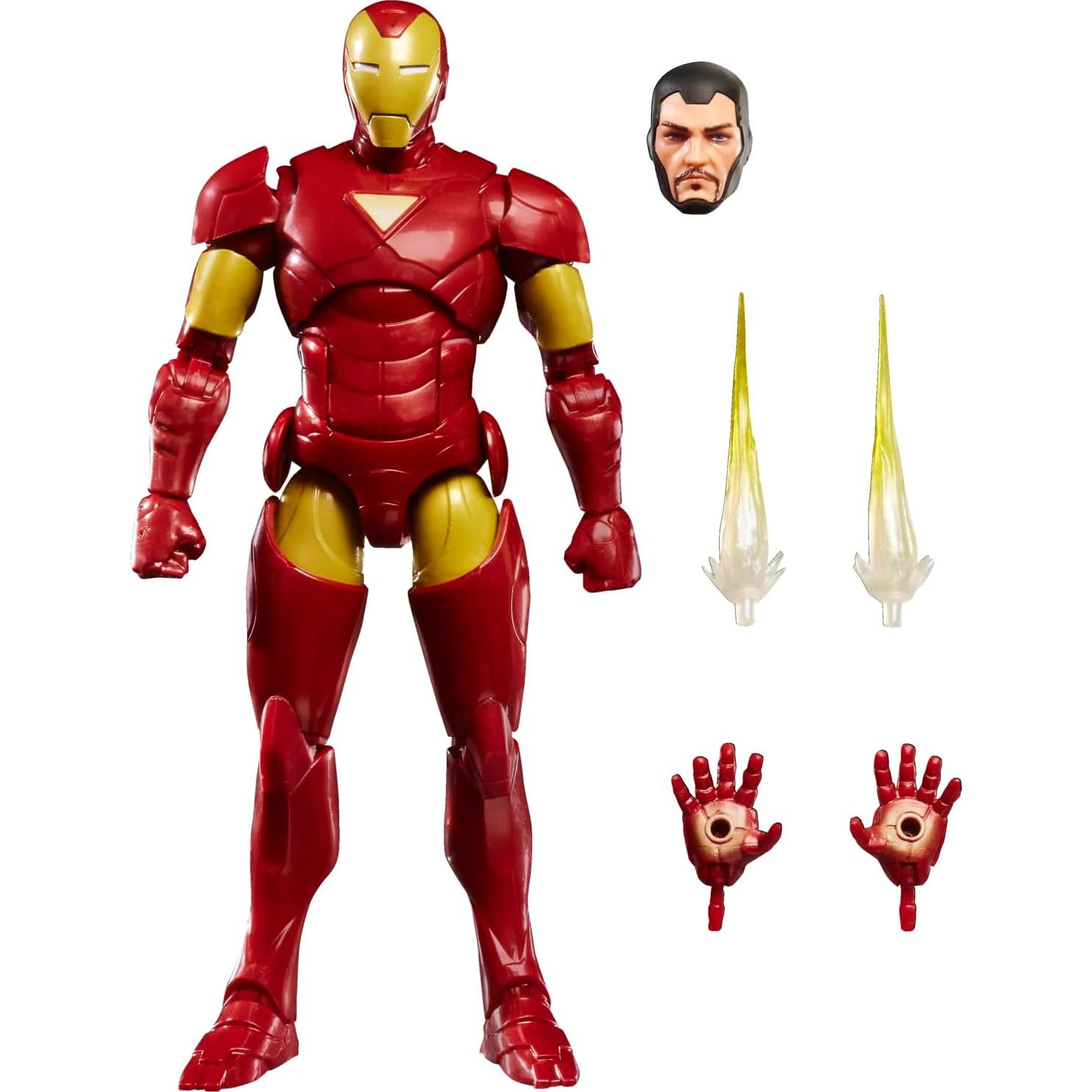 Figuras de Acción Marvel Legends Iron Man y Mandarin 15 cm